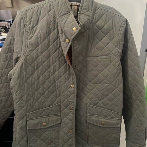 Duluth Trading Co Jackets & Blazers - Duluth Trading Company Cortland Brown Quilted Button Up Jacket Womens 
US 2X